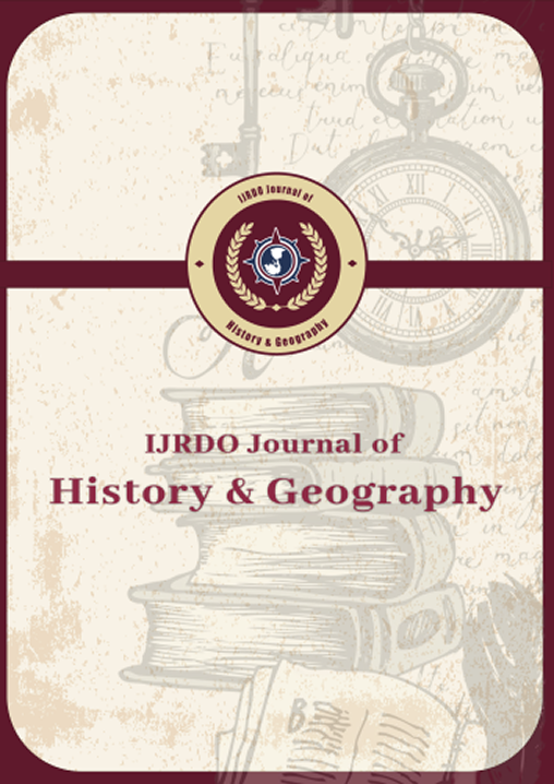 IJRDO - Journal of History & Geography